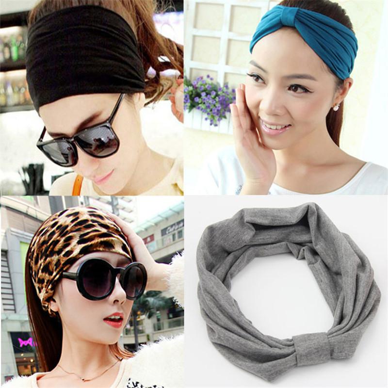 Elastic Cotton Headbands